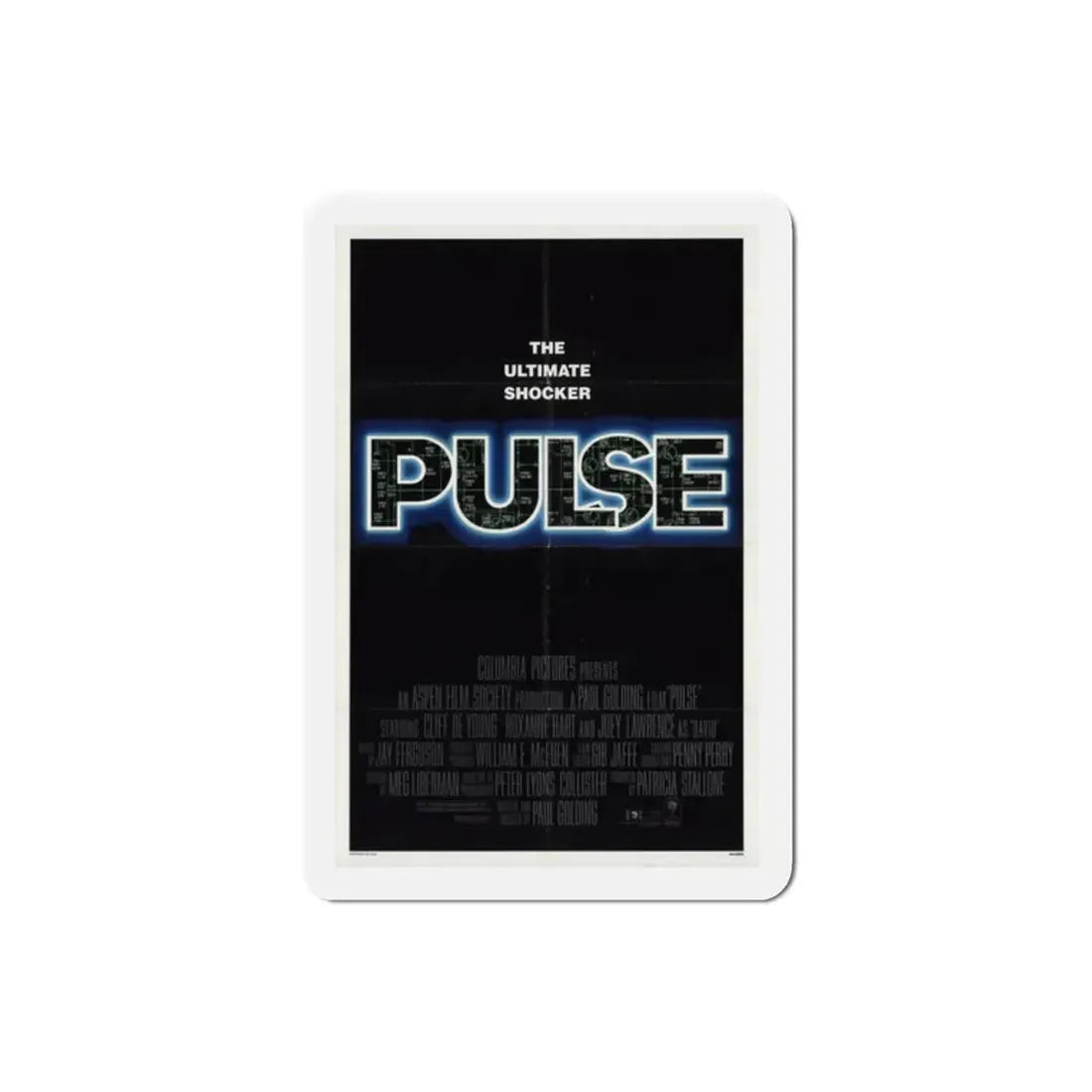Pulse 1988 Movie Poster Refrigerator Magnet - The Sticker Space