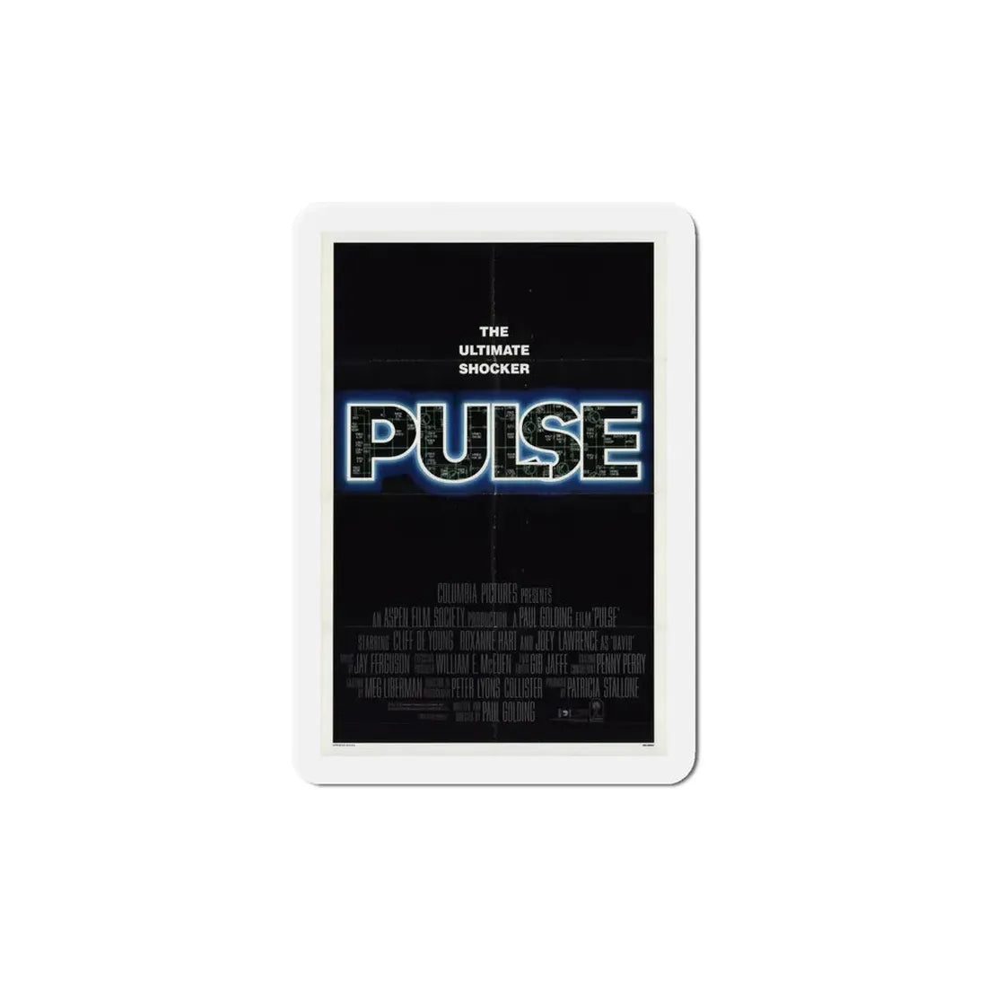 Pulse 1988 Movie Poster Refrigerator Magnet - The Sticker Space