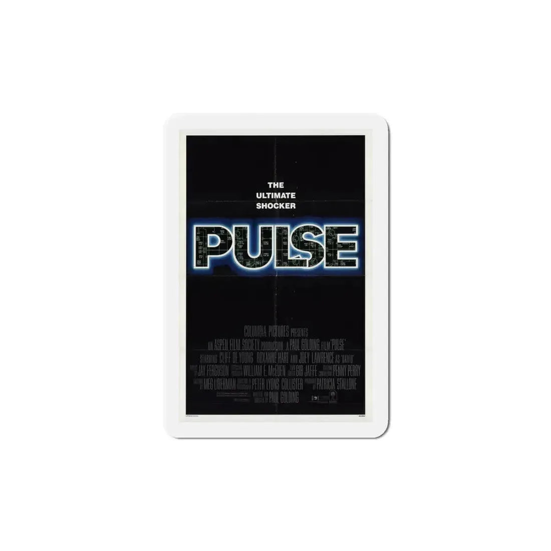 Pulse 1988 Movie Poster Refrigerator Magnet - The Sticker Space