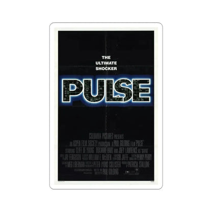 Pulse 1988 Movie Poster STICKER Vinyl Die-Cut Decal 4 Inch - The Sticker Space