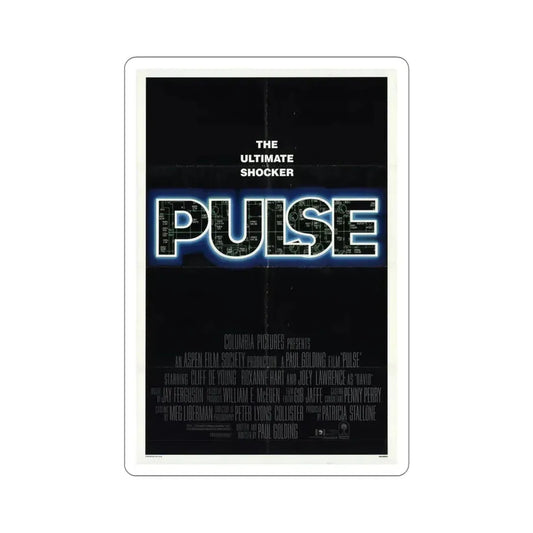 Pulse 1988 Movie Poster STICKER Vinyl Die-Cut Decal 6 Inch - The Sticker Space