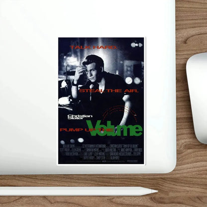 Pump Up the Volume 1990 Movie Poster STICKER Vinyl Die-Cut Decal - The Sticker Space