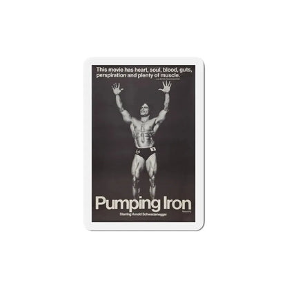 Pumping Iron 1977 Movie Poster Refrigerator Magnet - The Sticker Space