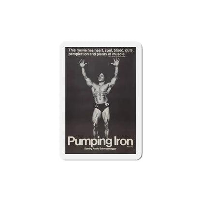 Pumping Iron 1977 Movie Poster Refrigerator Magnet - The Sticker Space