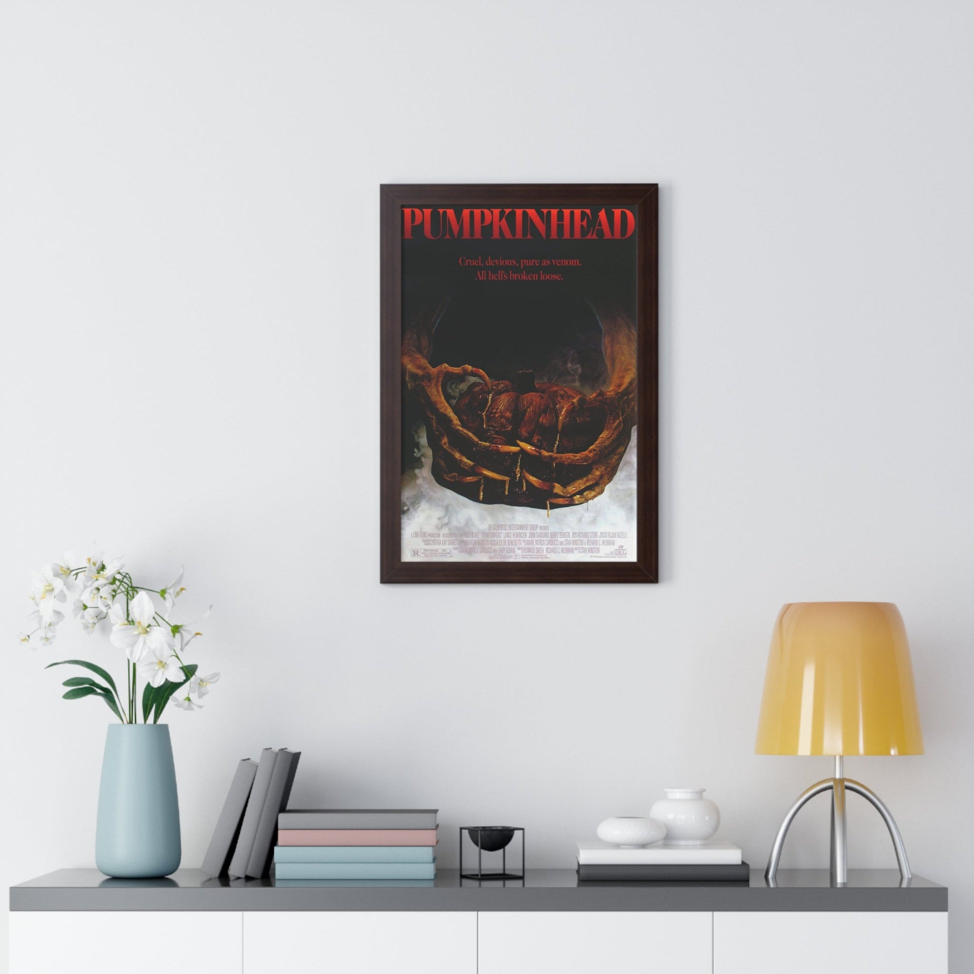 PUMPKINHEAD 1988 - Framed Movie Poster-The Sticker Space