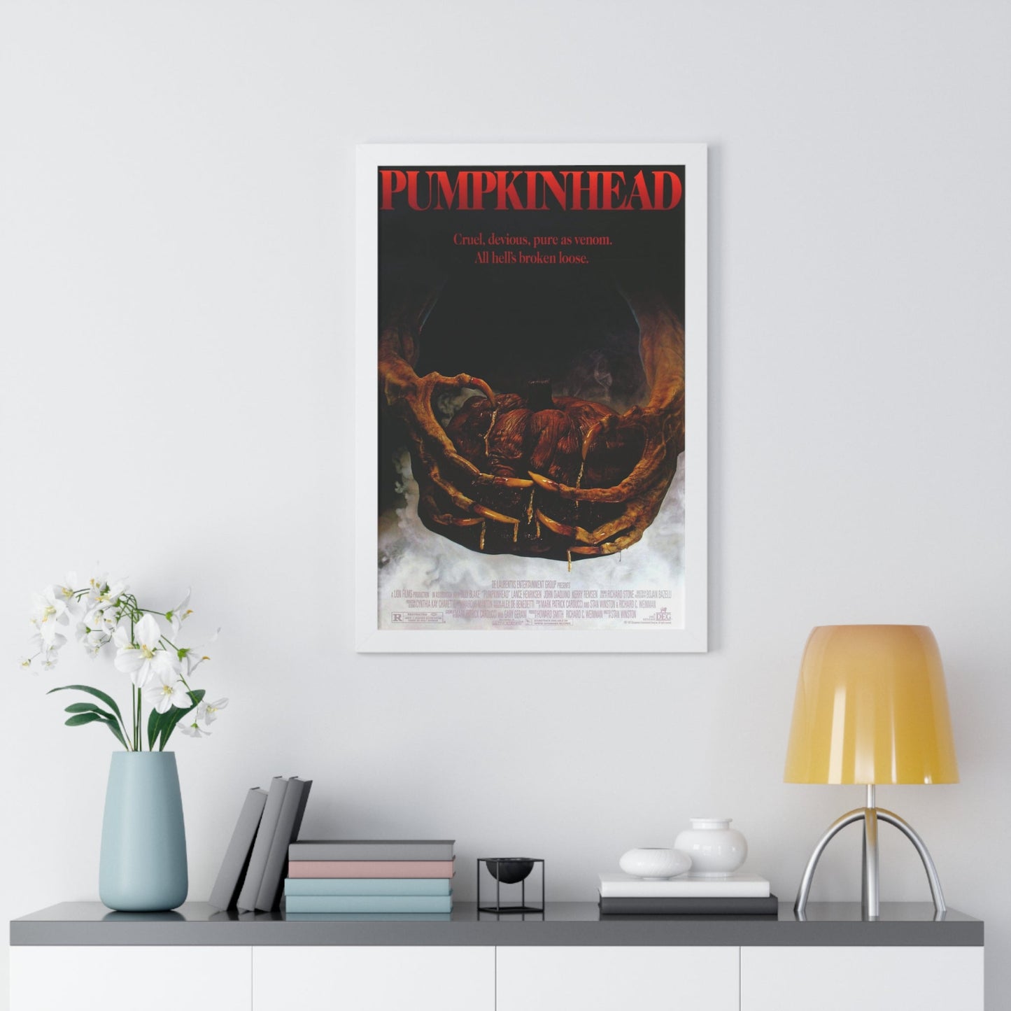 PUMPKINHEAD 1988 - Framed Movie Poster-The Sticker Space