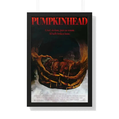 PUMPKINHEAD 1988 - Framed Movie Poster 20" x 30" Black - The Sticker Space