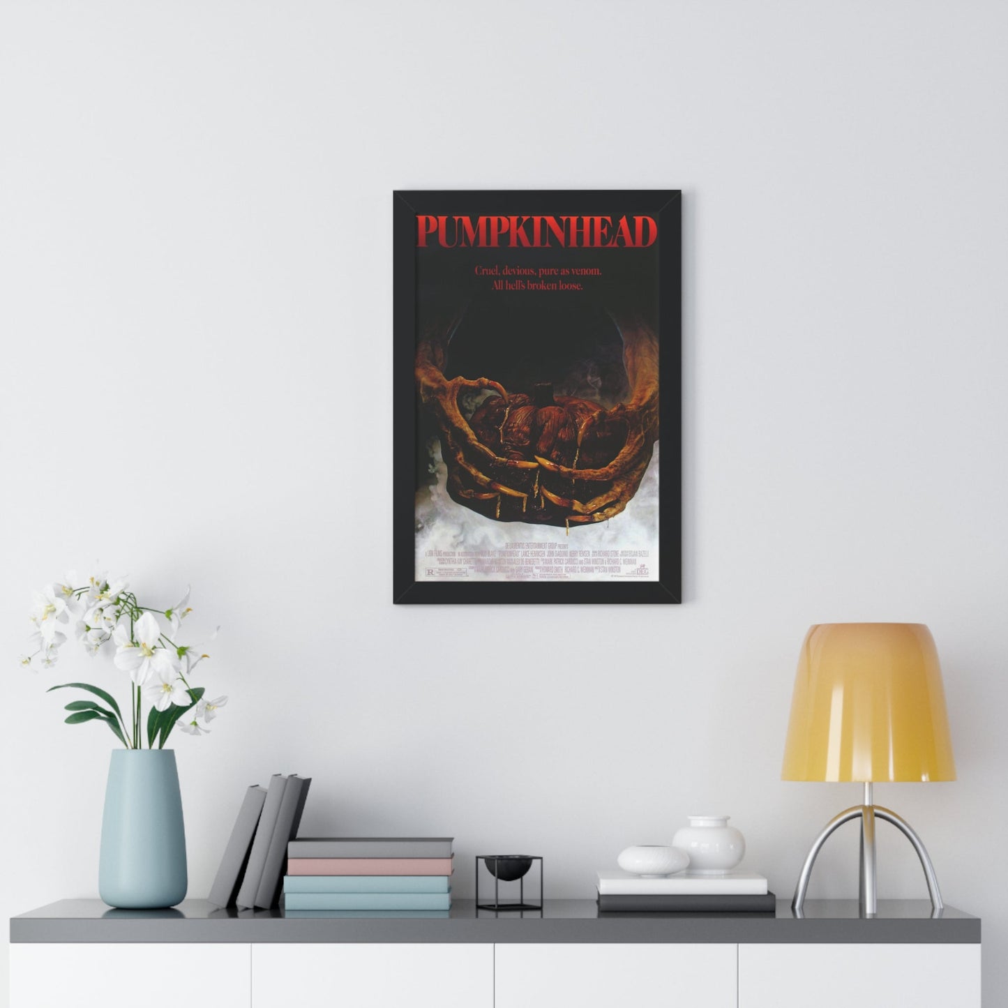 PUMPKINHEAD 1988 - Framed Movie Poster-The Sticker Space