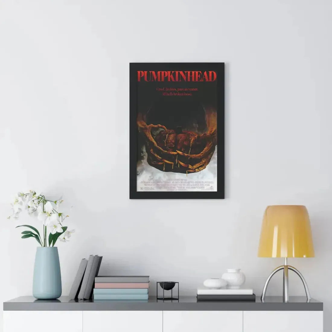PUMPKINHEAD 1988 - Framed Movie Poster - The Sticker Space