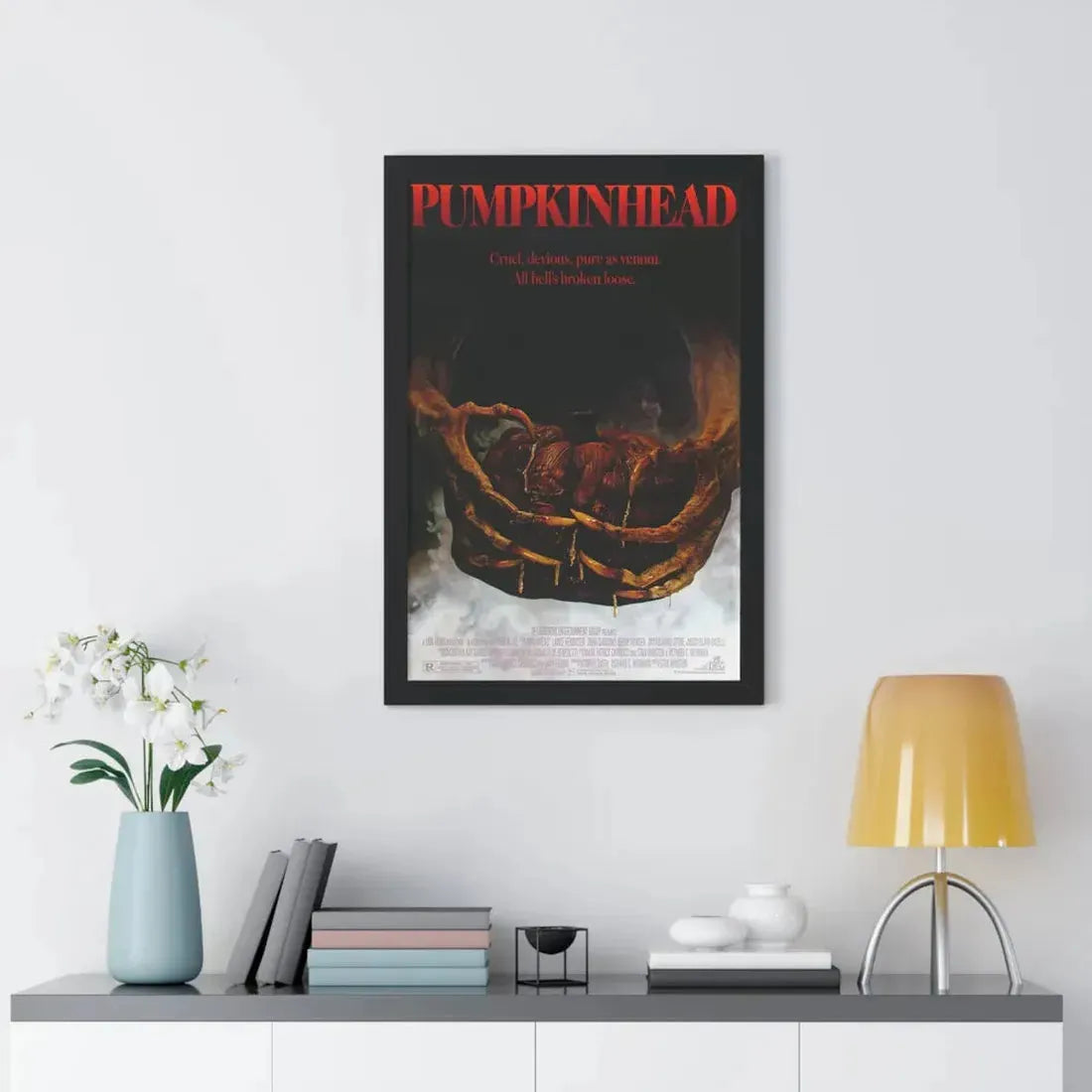 PUMPKINHEAD 1988 - Framed Movie Poster - The Sticker Space
