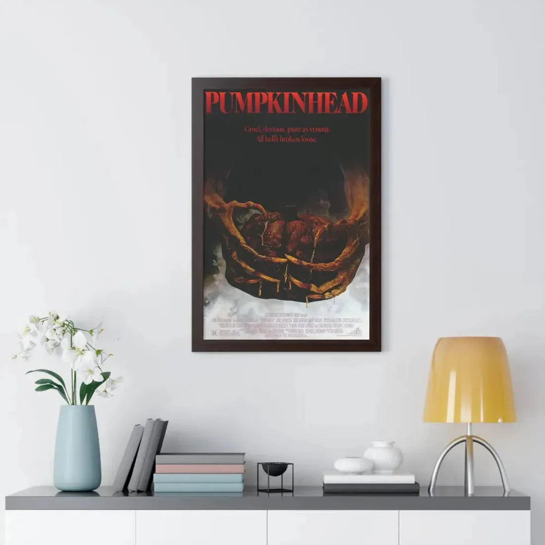 PUMPKINHEAD 1988 - Framed Movie Poster - The Sticker Space