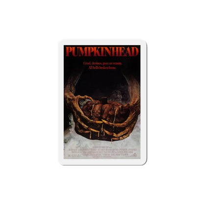 Pumpkinhead 1988 Movie Poster Die-Cut Magnet-3" x 3"-The Sticker Space