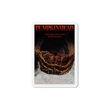 Pumpkinhead 1988 Movie Poster Die-Cut Magnet-4" x 4"-The Sticker Space