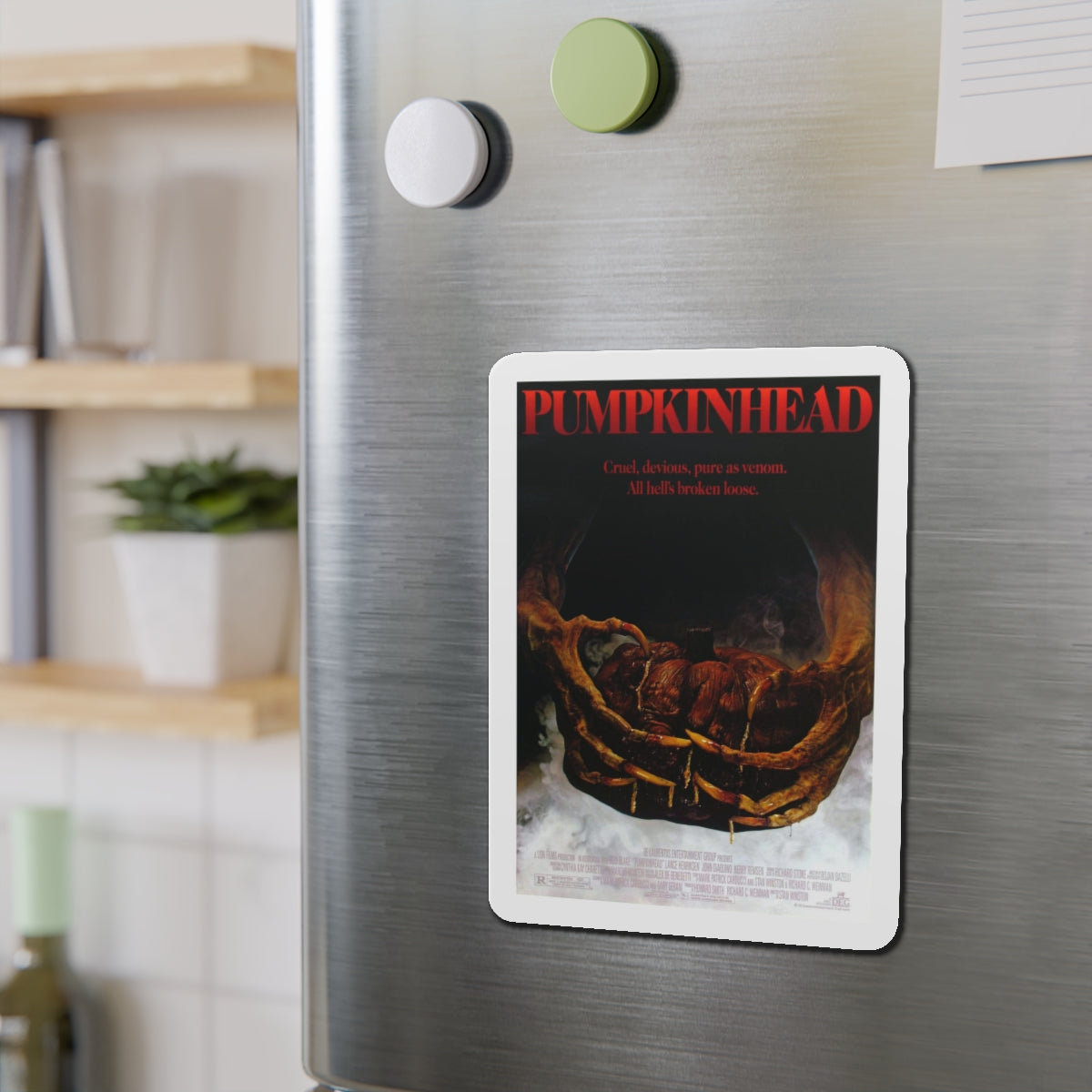 PUMPKINHEAD 1988 Movie Poster - Refrigerator Magnet-The Sticker Space