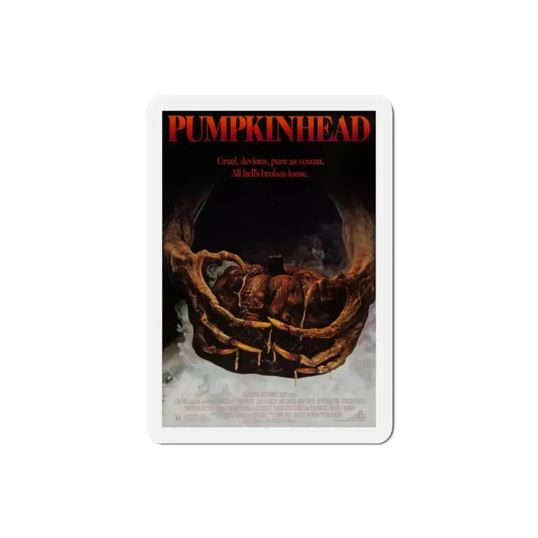 Pumpkinhead 1988 Movie Poster Refrigerator Magnet - The Sticker Space