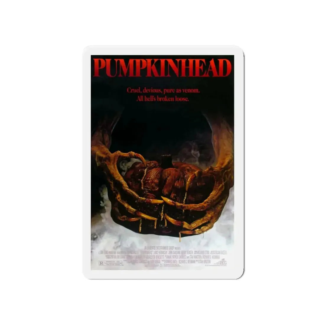 PUMPKINHEAD 1988 Movie Poster - Refrigerator Magnet - The Sticker Space