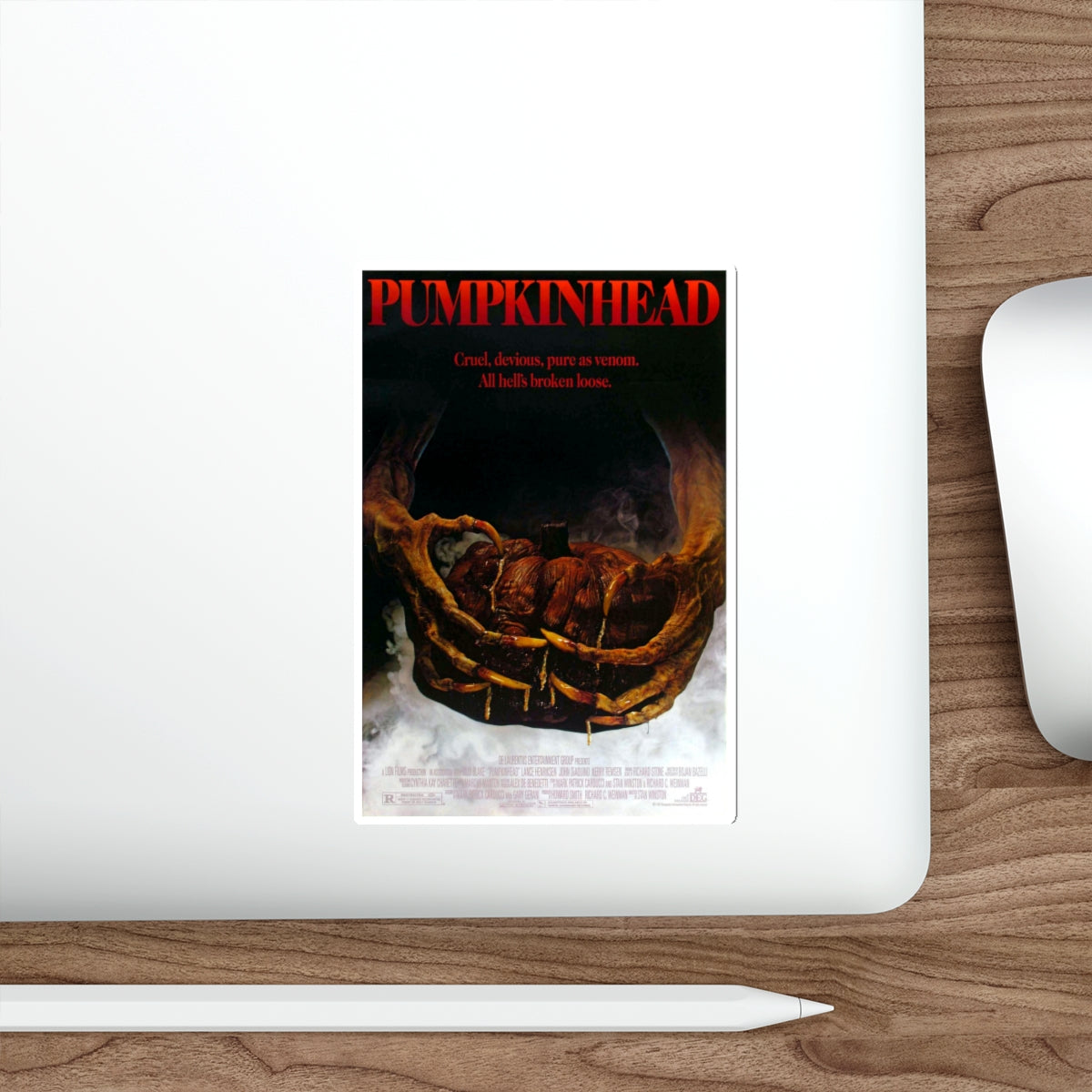 PUMPKINHEAD 1988 Movie Poster STICKER Vinyl Die-Cut Decal-The Sticker Space