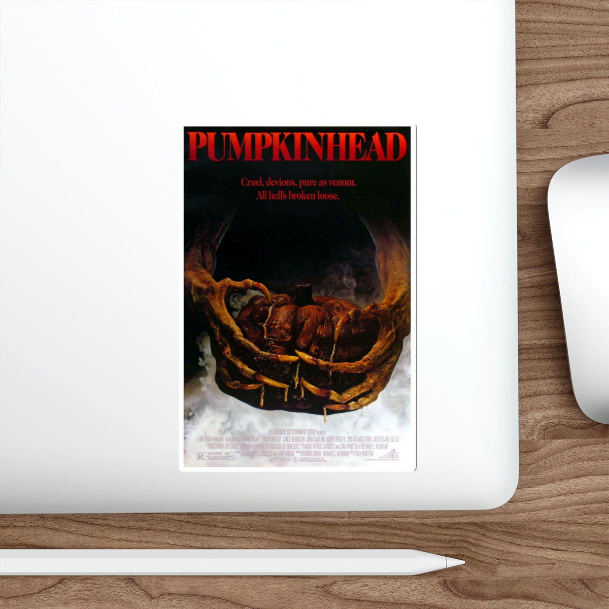 PUMPKINHEAD 1988 Movie Poster STICKER Vinyl Die-Cut Decal-The Sticker Space