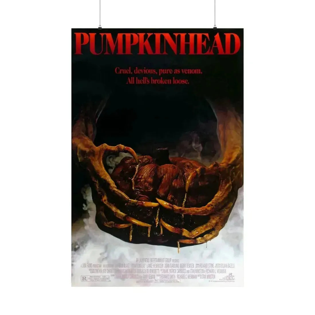 PUMPKINHEAD 1988 - Paper Movie Poster 36" x 54" Matte - The Sticker Space