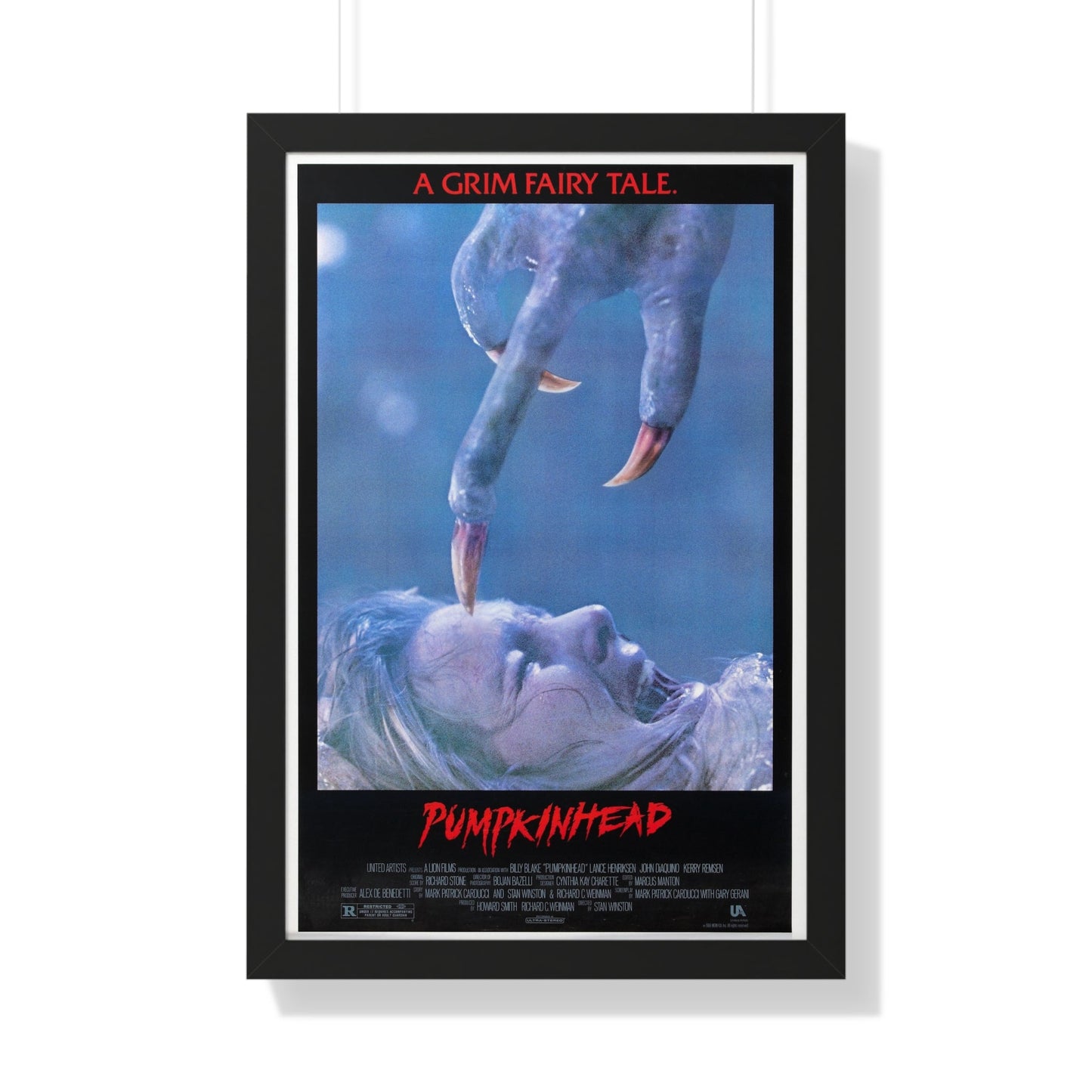 PUMPKINHEAD (3) 1988 - Framed Movie Poster-20" x 30"-The Sticker Space