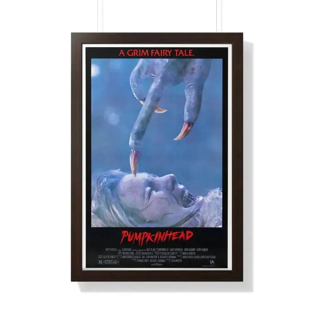 PUMPKINHEAD (3) 1988 - Framed Movie Poster 20" x 30" Walnut - The Sticker Space