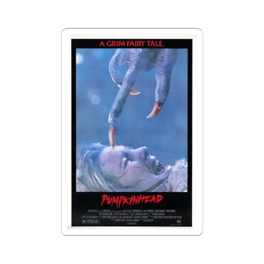 PUMPKINHEAD (3) 1988 Movie Poster - STICKER Vinyl Kiss-Cut Decal 2 Inch White - The Sticker Space