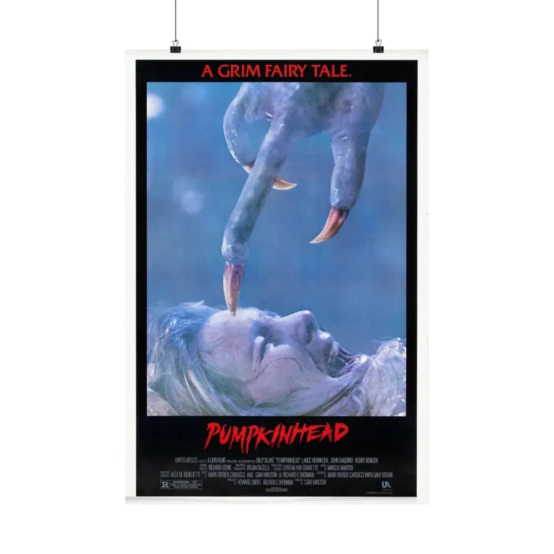 PUMPKINHEAD (3) 1988 - Paper Movie Poster - The Sticker Space
