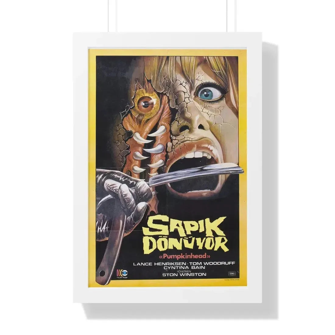 PUMPKINHEAD (TURKISH) 1988 - Framed Movie Poster - The Sticker Space