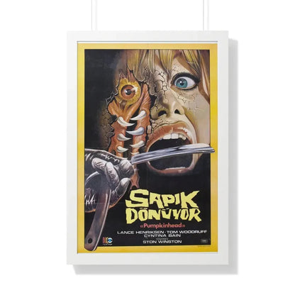 PUMPKINHEAD (TURKISH) 1988 - Framed Movie Poster - The Sticker Space
