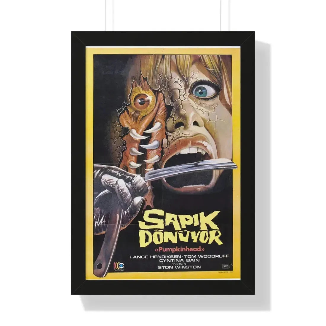 PUMPKINHEAD (TURKISH) 1988 - Framed Movie Poster - The Sticker Space