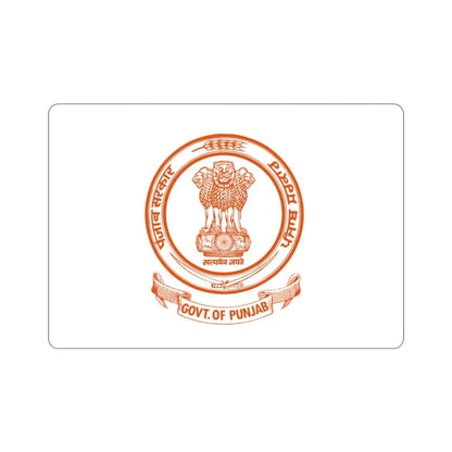 Punjab Flag (India) STICKER Vinyl Die-Cut Decal 2 Inch - The Sticker Space