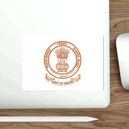 Punjab Flag (India) STICKER Vinyl Die-Cut Decal - The Sticker Space