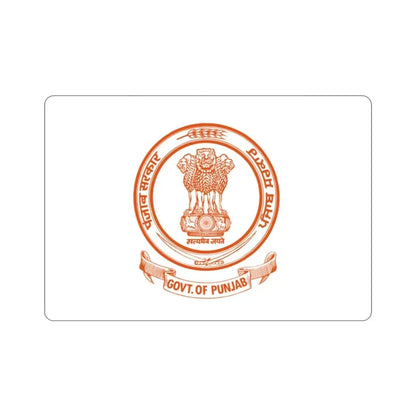 Punjab Flag (India) STICKER Vinyl Die-Cut Decal - The Sticker Space