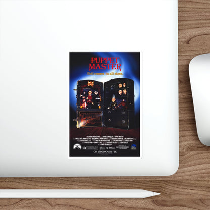 PUPPET MASTER 1989 Movie Poster STICKER Vinyl Die-Cut Decal-The Sticker Space