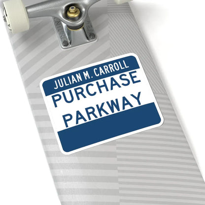 Purchase Parkway (Kentucky) (Road Sign) STICKER Vinyl Kiss-Cut Decal - The Sticker Space