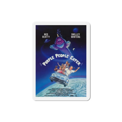 Purple People Eater 1988 Movie Poster Refrigerator Magnet - The Sticker Space