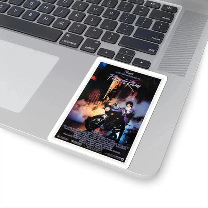 Purple Rain 1984 Movie Poster - STICKER Vinyl Kiss-Cut Decal - The Sticker Space