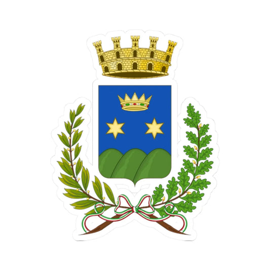 Putignano-Stemma (Italy) (Coat of Arms) STICKER Vinyl Kiss-Cut Decal 2 Inch White - The Sticker Space