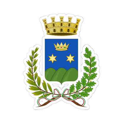 Putignano-Stemma (Italy) (Coat of Arms) STICKER Vinyl Kiss-Cut Decal 6 Inch White - The Sticker Space