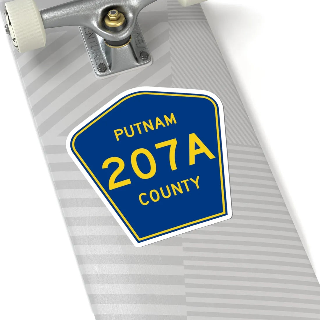 Putnam County 207A (Florida) (Road Sign) STICKER Vinyl Kiss-Cut Decal - The Sticker Space