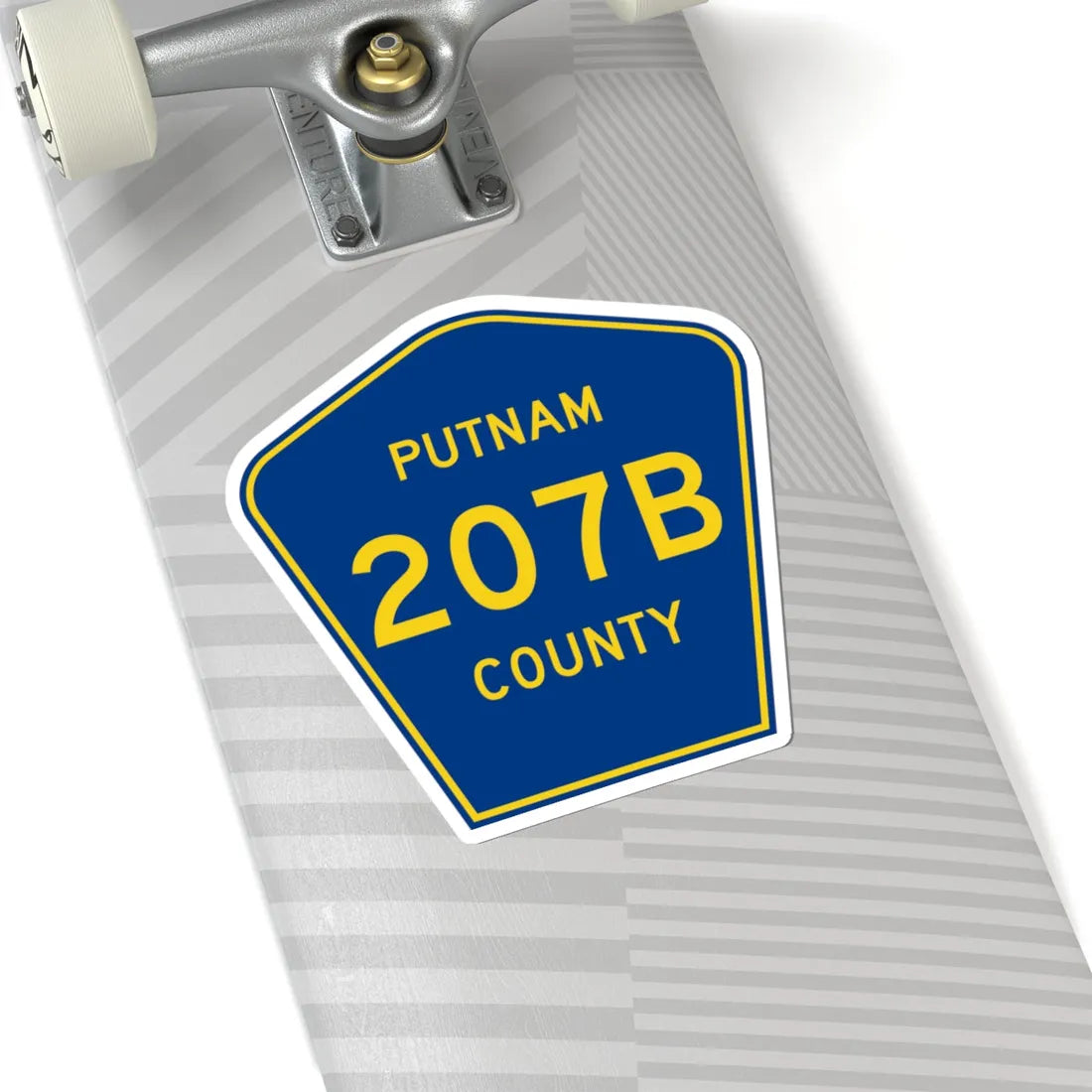 Putnam County 207B (Florida) (Road Sign) STICKER Vinyl Kiss-Cut Decal - The Sticker Space