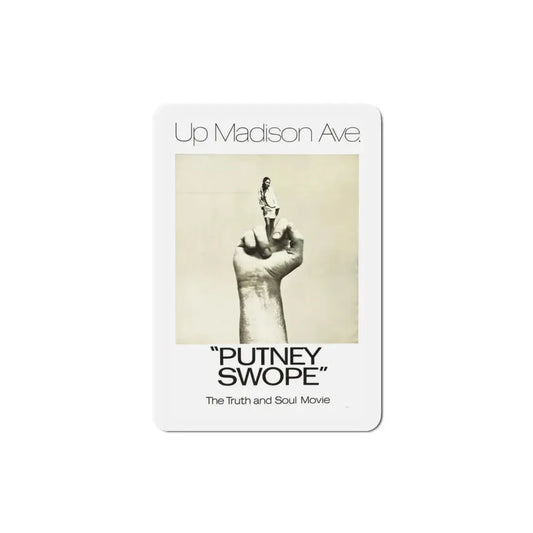 Putney Swope 1969 Movie Poster Refrigerator Magnet 3 Inch - The Sticker Space