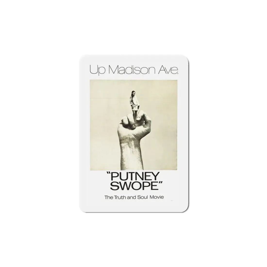 Putney Swope 1969 Movie Poster Refrigerator Magnet - The Sticker Space