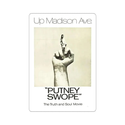 Putney Swope 1969 Movie Poster STICKER Vinyl Die-Cut Decal 4 Inch - The Sticker Space