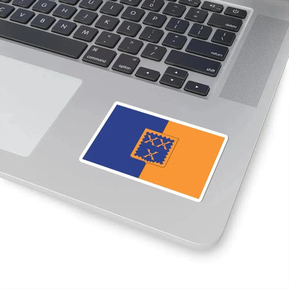 Putte vlag (Belgium) STICKER Vinyl Kiss-Cut Decal - The Sticker Space