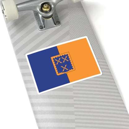 Putte vlag (Belgium) STICKER Vinyl Kiss-Cut Decal - The Sticker Space