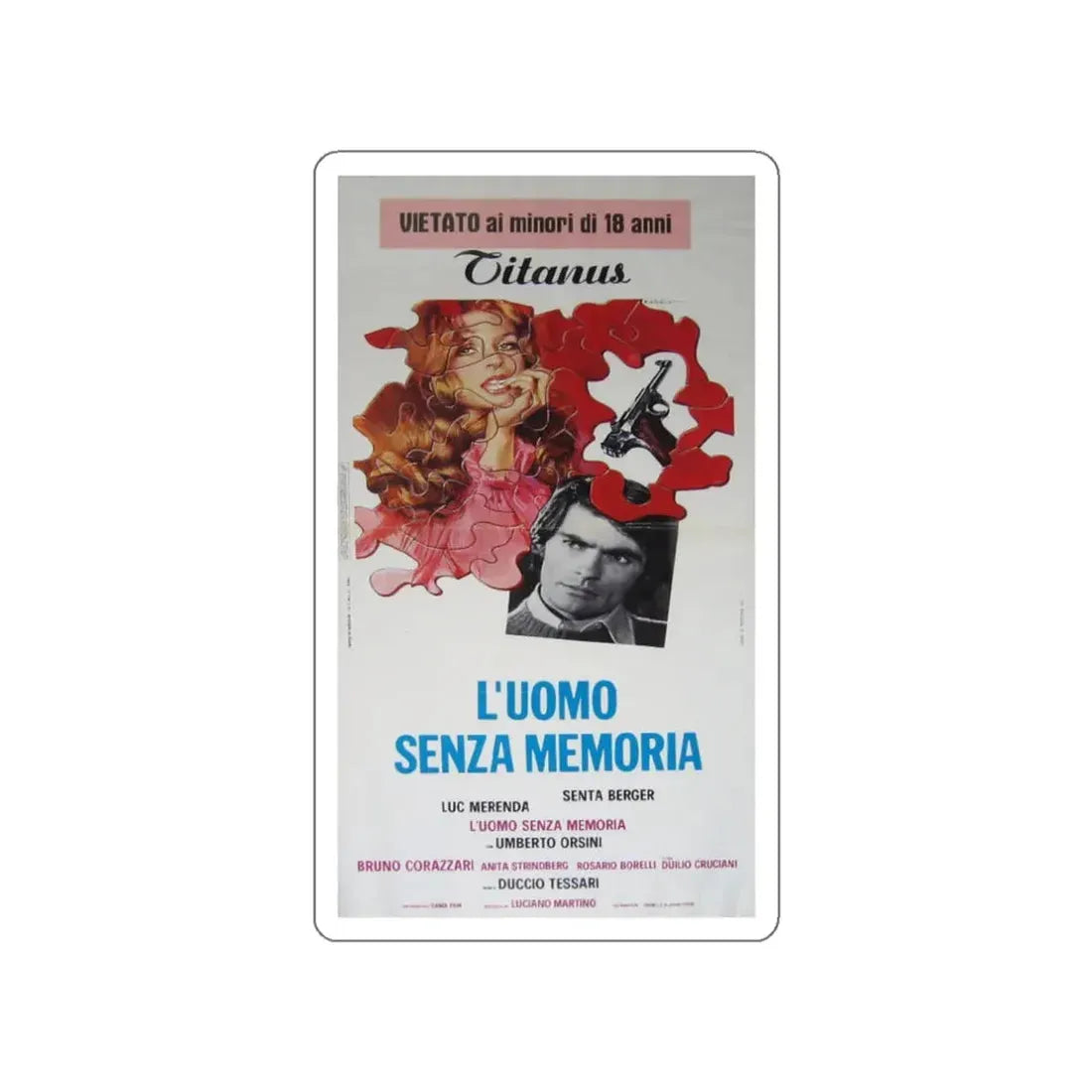 PUZZLE 1974 Movie Poster STICKER Vinyl Die-Cut Decal - The Sticker Space