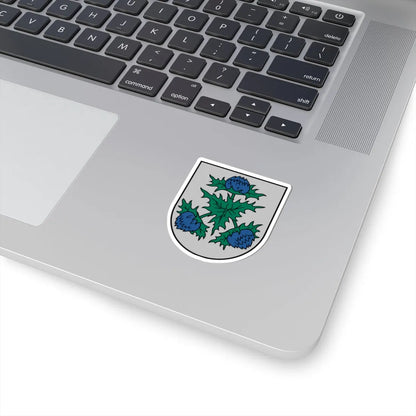 Pāvilostas novads COA (Latvia) (Coat of Arms) STICKER Vinyl Kiss-Cut Decal - The Sticker Space