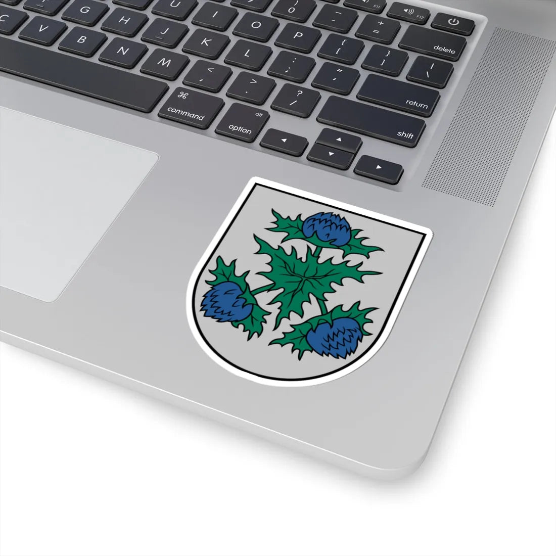 Pāvilostas novads COA (Latvia) (Coat of Arms) STICKER Vinyl Kiss-Cut Decal - The Sticker Space