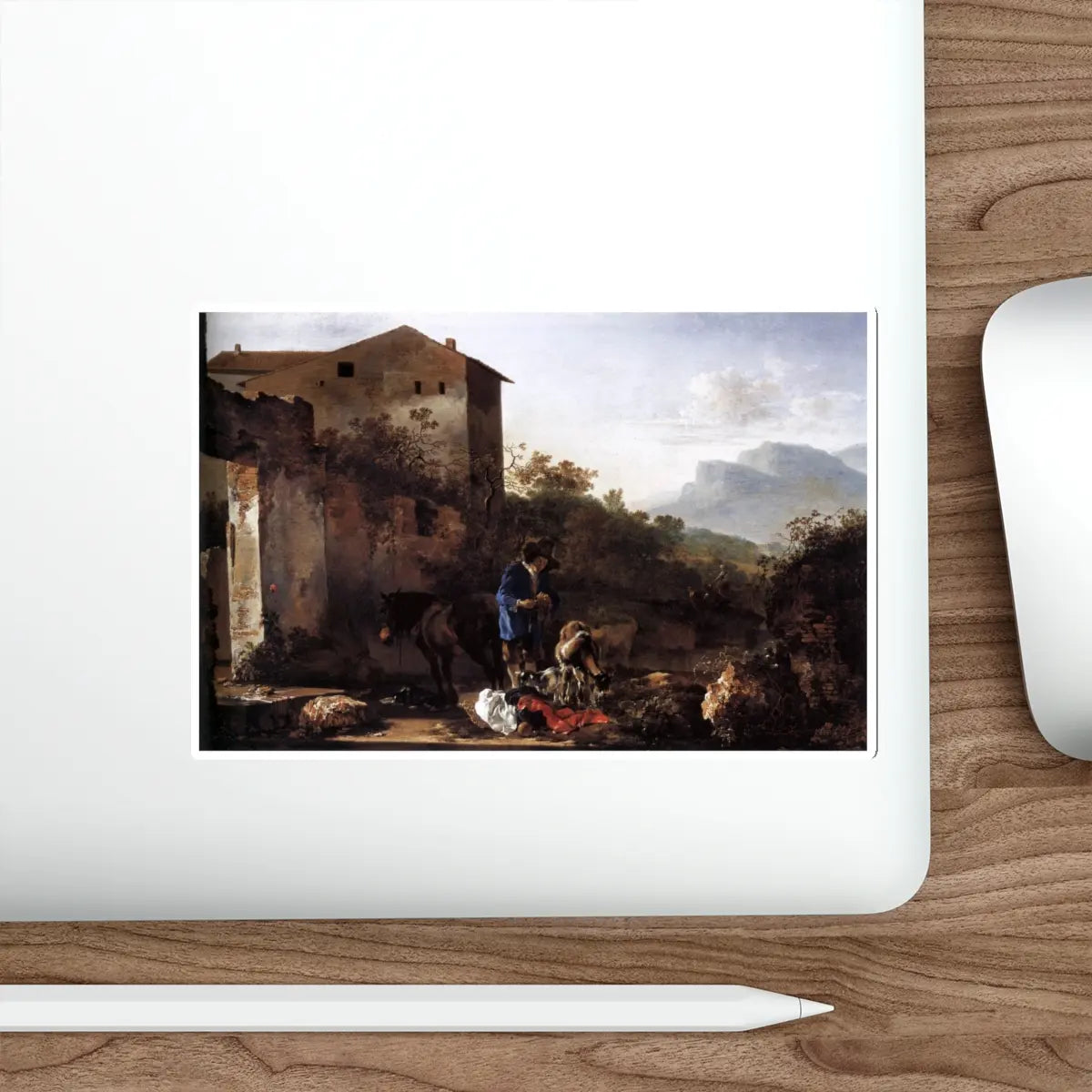 SKU:11524509466175609972 Sticker types:White Shape:Die-Cut Sizes:6" × 6"
